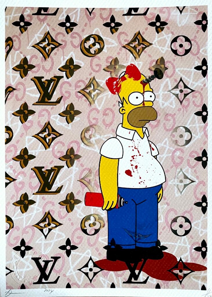 Simpson LV by Death NYC, 2024