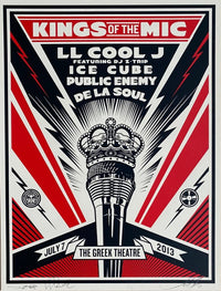 Kings of the Mic by Shepard Fairey, 2013