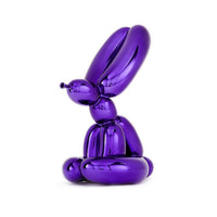 Set of 3 Balloon Animals (Violet Rabbit, Orange Monkey, Magenta Swan) by Jeff Koons, 2019 (view 4)