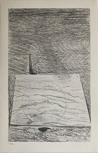 The Sea and Rain (La Mer et la pluie) by Max Ernst, 1972