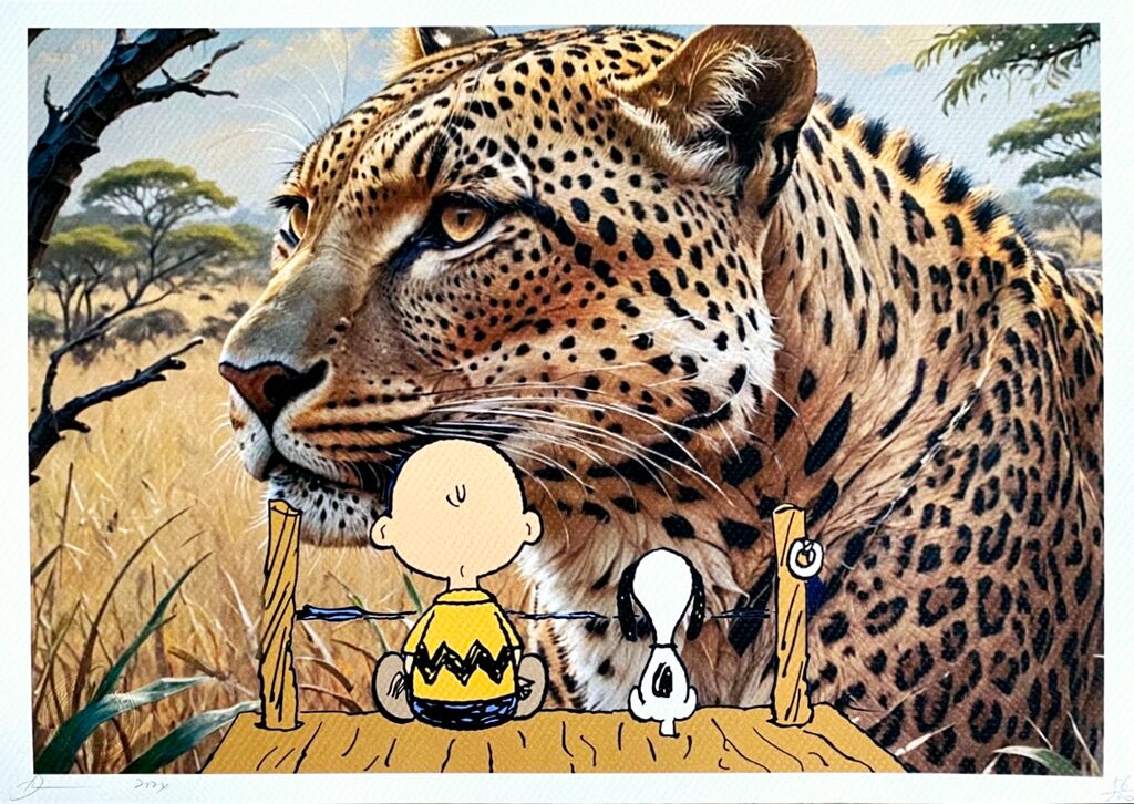 Snoopy in Savanna by Death NYC, 2024