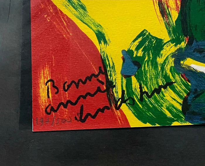 Carte de vœux by Bengt Lindström, c. 1980 (view 2)