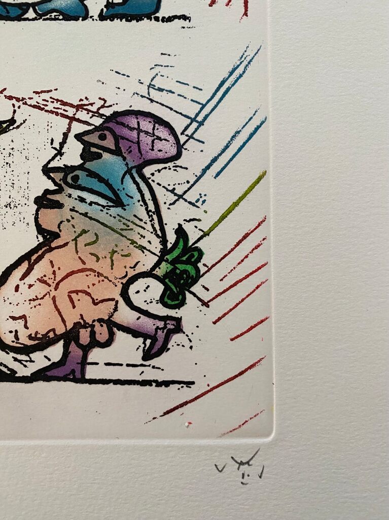Ubu roi II de Roberto Matta, 1982 (vue 2)