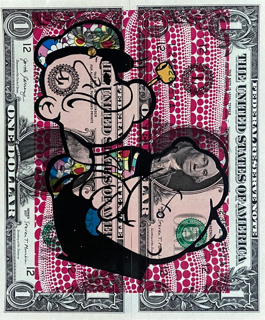 Popeye Kusama by Death NYC, 2020