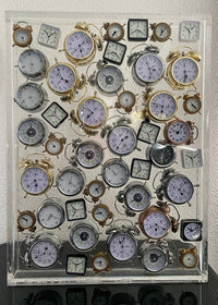 Composition of alarm clocks d'Arman, 2005
