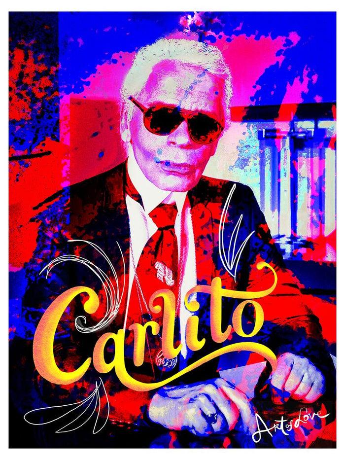Carlito (Karl Lagerfeld) by Pellarose, 2024