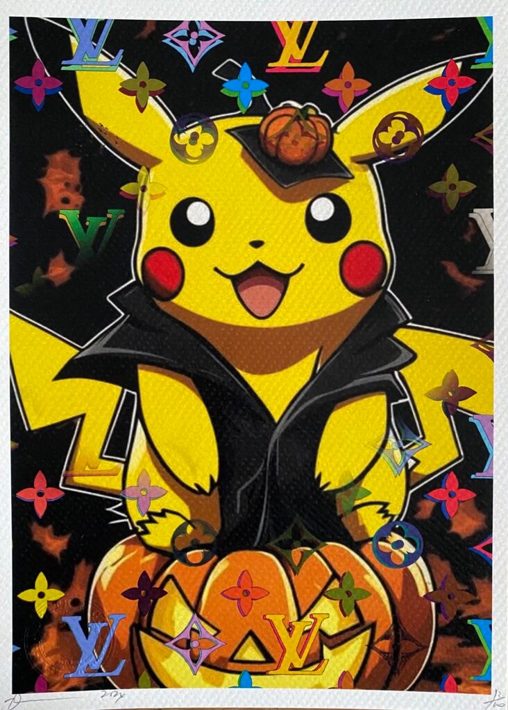 Pikachu Halloween by Death NYC, 2024