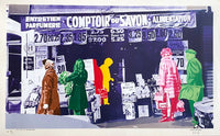 La vie est une marchandise by Gérard Fromanger, 1974