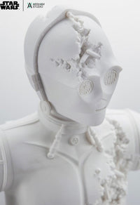 C-3PO Crystallized Relic Statue de Daniel Arsham, 2023 (vue 3)