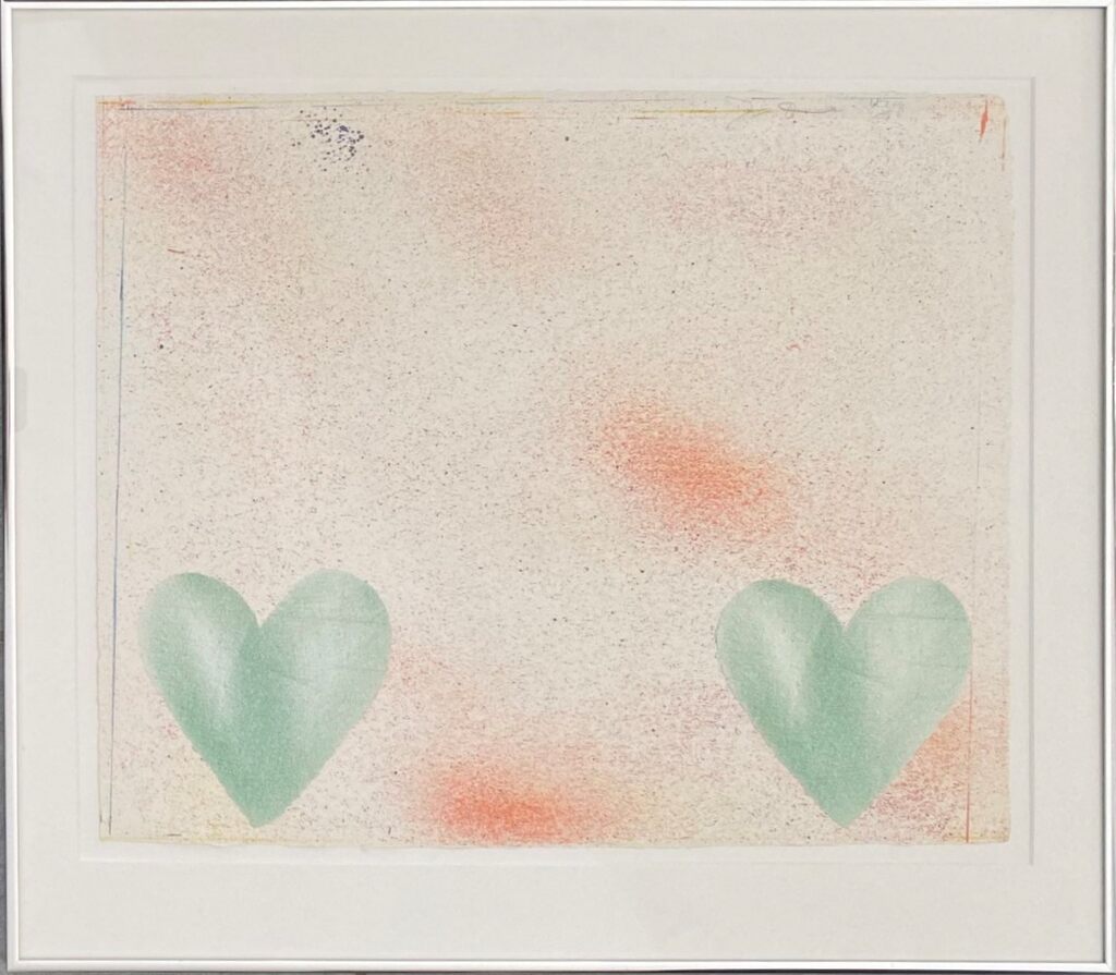 Dutch Hearts by Jim Dine, 1970