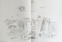 Les Côtes Normandes by Raoul Dufy, 1961