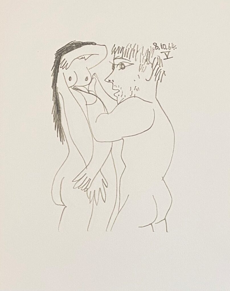 Le Goût du Bonheur by Pablo Picasso, 1970