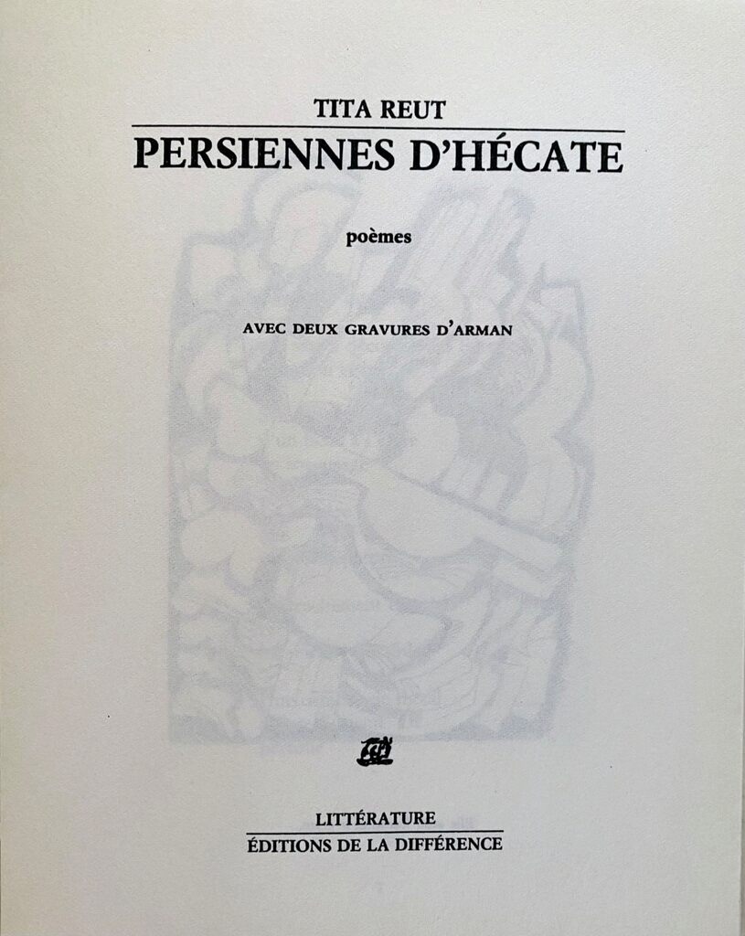 Persiennes d'Hécate by Arman, 1990 (view 4)