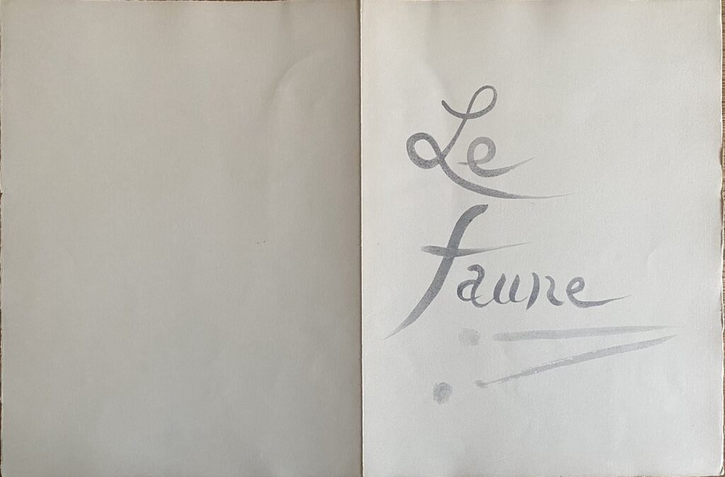 L’Après-midi d’un faune by Pierre-Yves Trémois, 1948 (view 3)