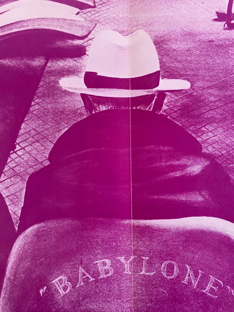 Babylone (Pink) de Jacques Monory, 1978 (vue 2)