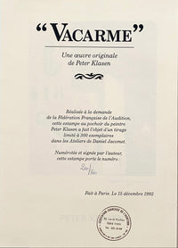Vacarme by Peter Klasen, 1992 (view 5)