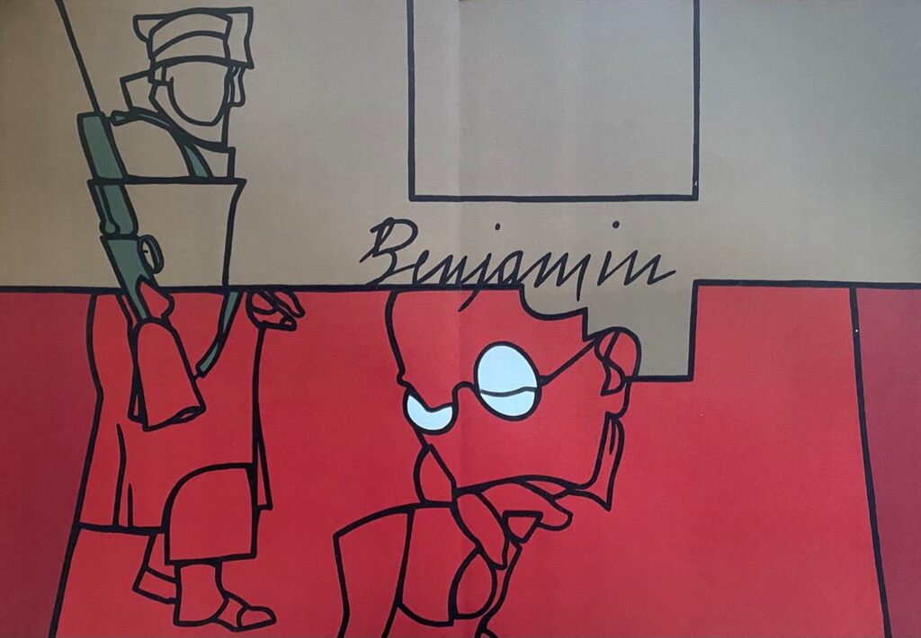 Benjamin by Valerio Adami, 1973