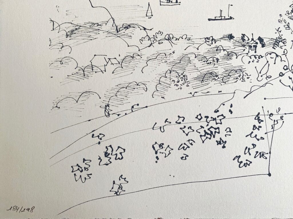 Les Côtes Normandes by Raoul Dufy, 1961 (view 3)
