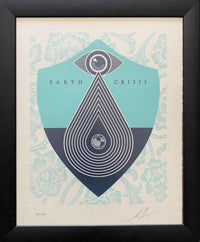 Earth Crisis Letterpress de Shepard Fairey, 2016