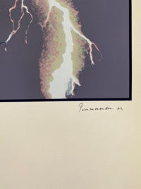 L'éclair by Daniel Pommereulle, 1974 (view 2)