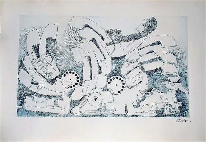 Les téléphones by Arman, 1973