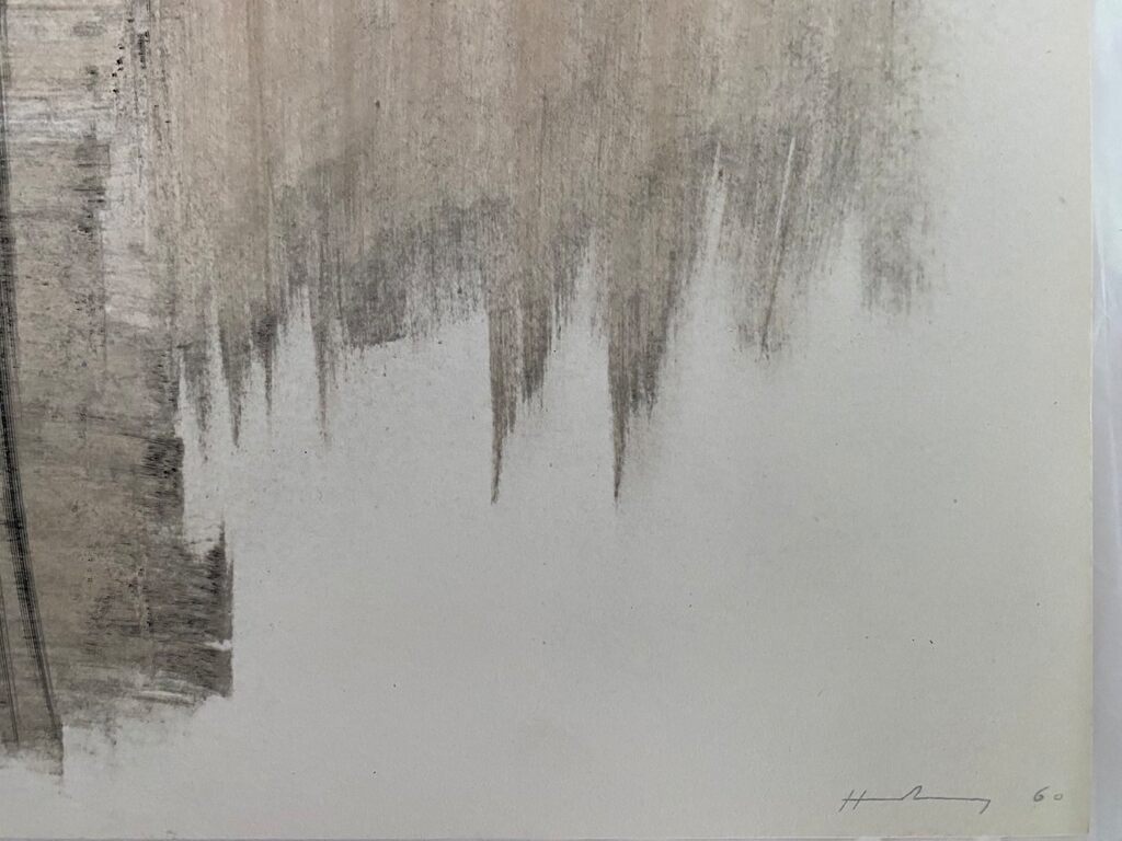Pastel P.1960-165 by Hans Hartung, 1961 (view 2)