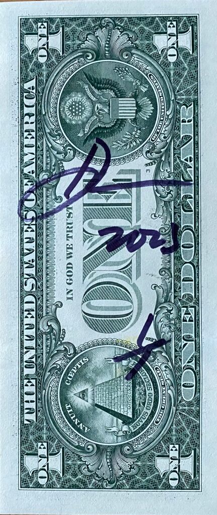 Marilyn Dollar by Death NYC, 2023 (view 2)