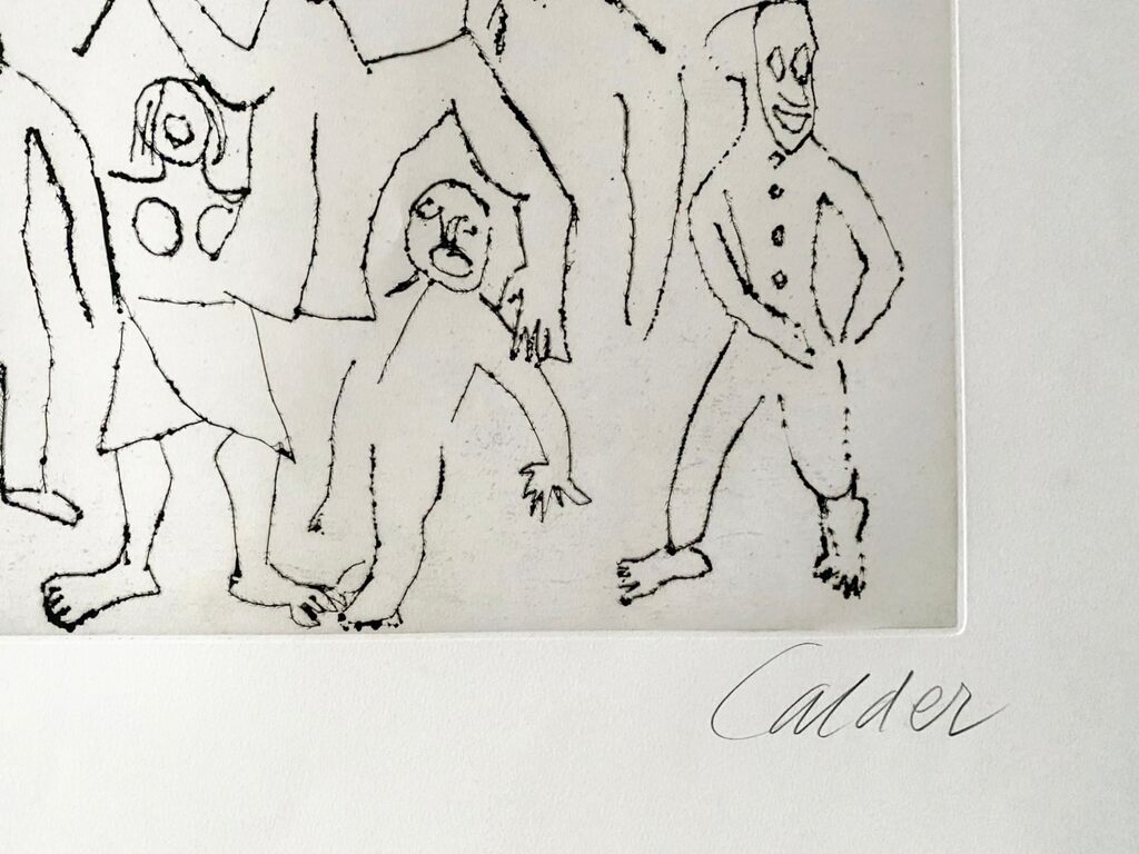 Santa Claus III by Alexander Calder, 1974 (view 2)