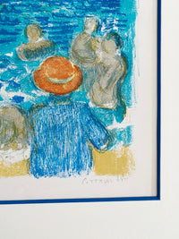 Le Bonnet rouge devant la mer by Andre Cottavoz, 1974 (view 3)