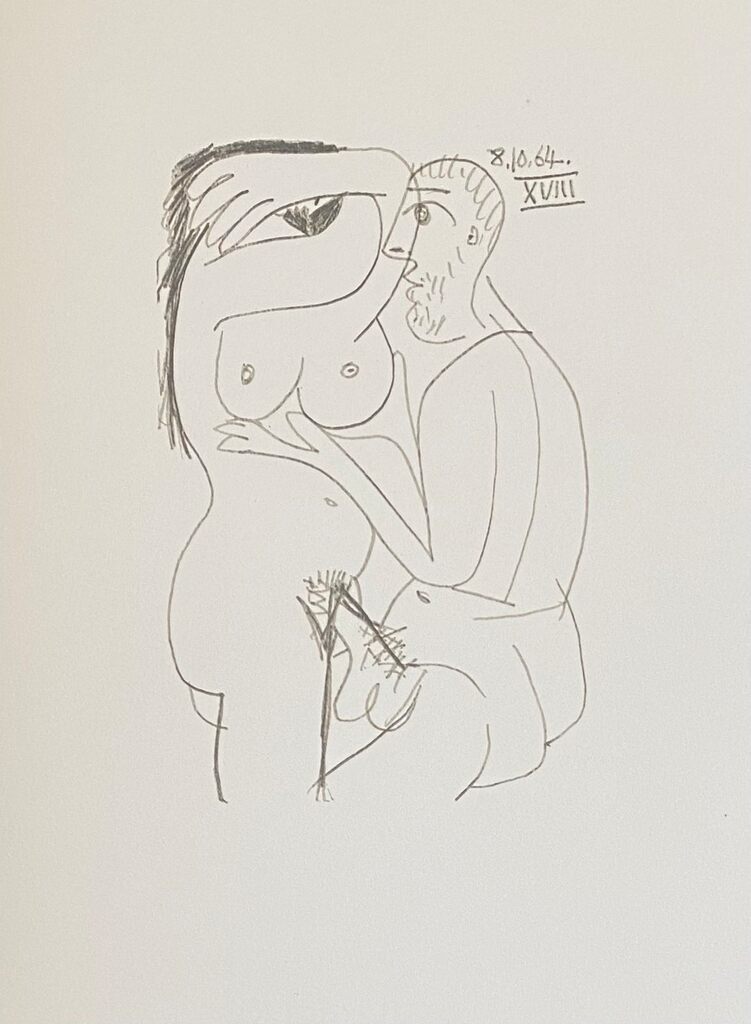 Le Goût du Bonheur by Pablo Picasso, 1970