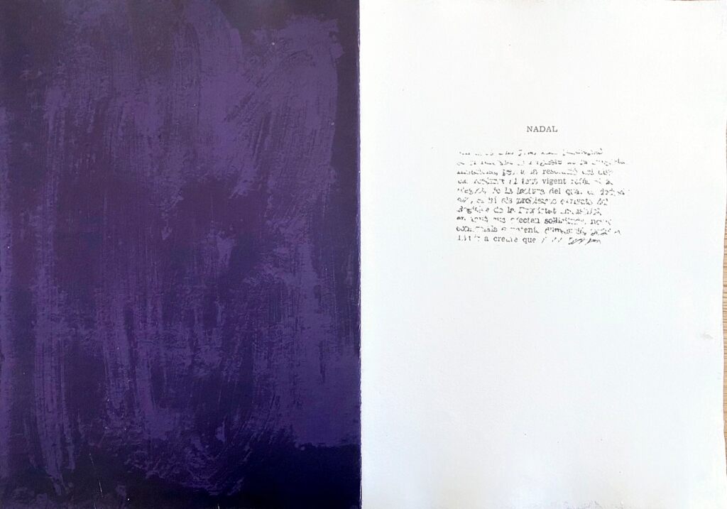 Nadal by Antoni Tàpies, 1963 (view 2)