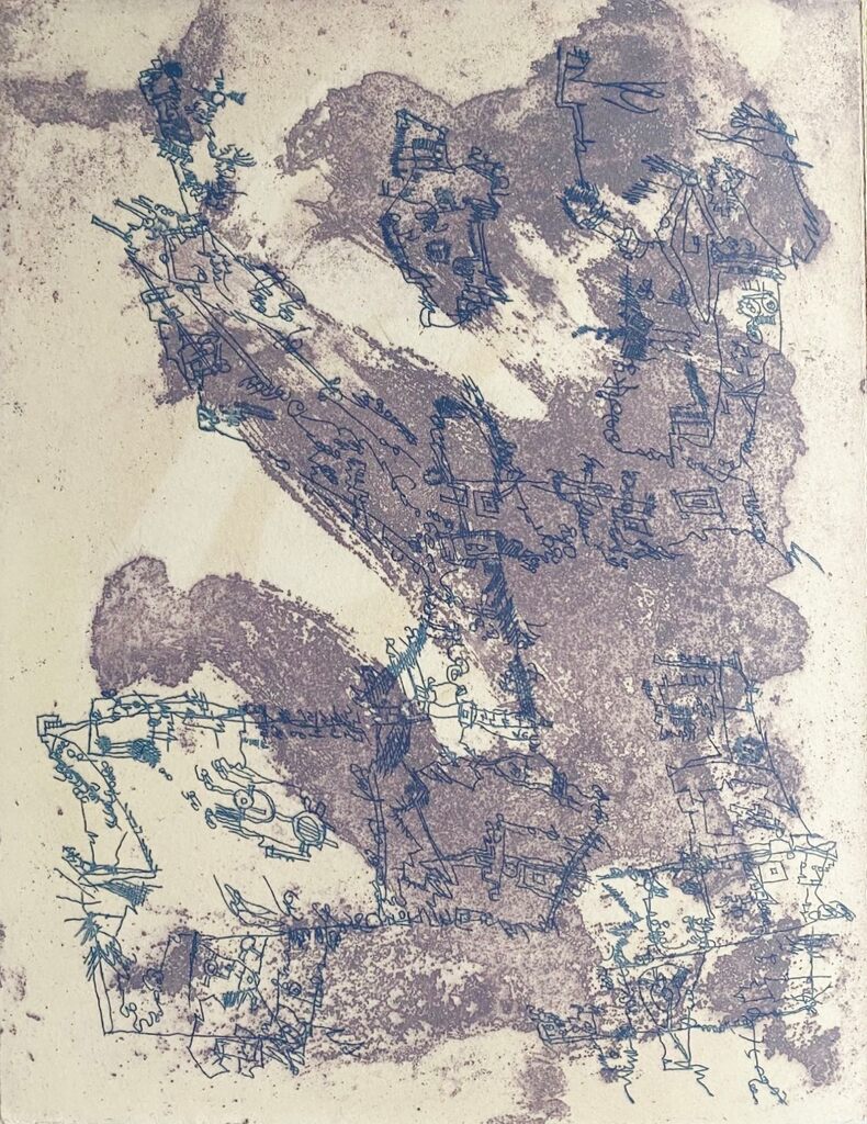Miroir de l'absence de Camille Bryen, 1977