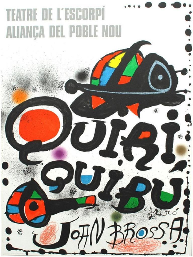 Quiriquibú de Joan Miró, 1976