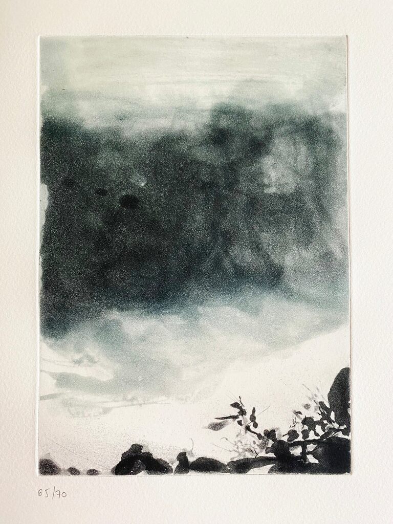 Proustiennes I by Zao Wou-Ki 趙無極, 1991 (view 3)