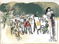 Humaniste actif (Hommage à Julien Cain) by Marc Chagall, 1968