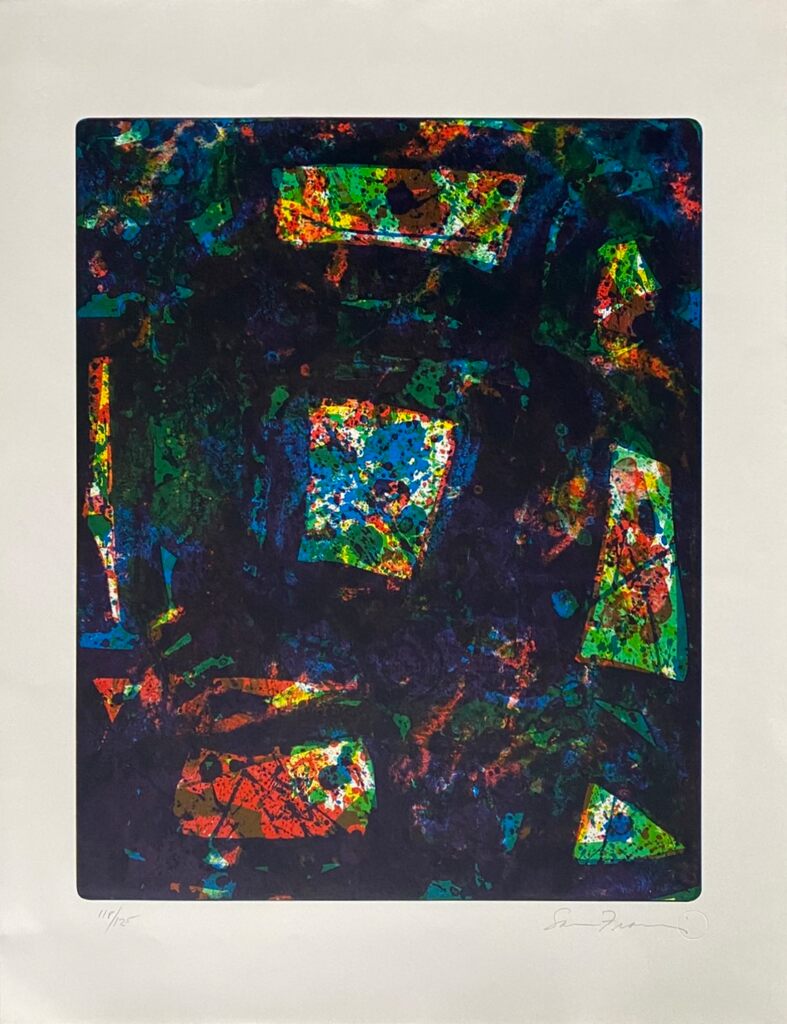 Untitled (SF-194) by Sam Francis, 1975