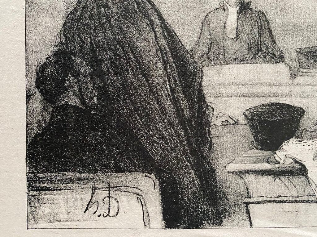 Court Scene by Honoré Daumier, 1918 (view 3)