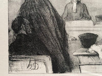 Court Scene by Honoré Daumier, 1918 (view 3)