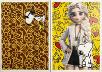 Snoopy & Elsa by Death NYC, 2024