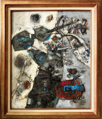 La chèvre et son violon by Theo Tobiasse, 1962