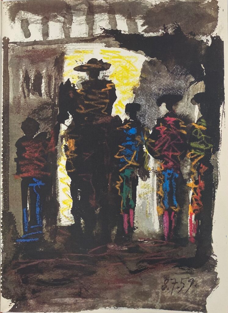 Toreros de Pablo Picasso, 1961
