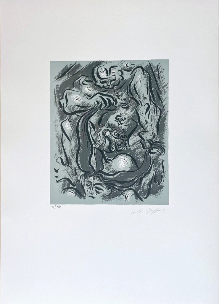 Mythologie sexuelle by André Masson, 1975