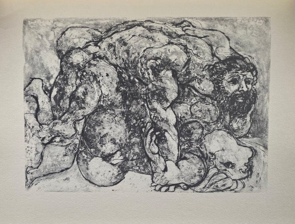 Couple faisant l'amour by Pablo Picasso, 1956