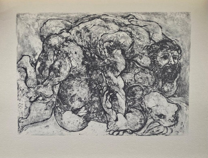 Couple faisant l'amour de Pablo Picasso, 1956