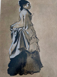 Jeune femme en costume de ville by Edgar Degas, 1957 (view 2)