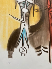 Ils ont le cou des échassiers by Wifredo Lam, 1973 (view 2)