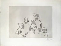 Santa Claus V by Alexander Calder, 1974