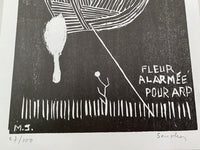 Fleur alarmée pour Arp de Michel Seuphor, 1967 (vue 2)