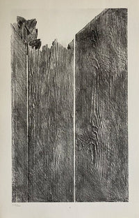 Shaving the Walls (Rasant les murs) by Max Ernst, 1972