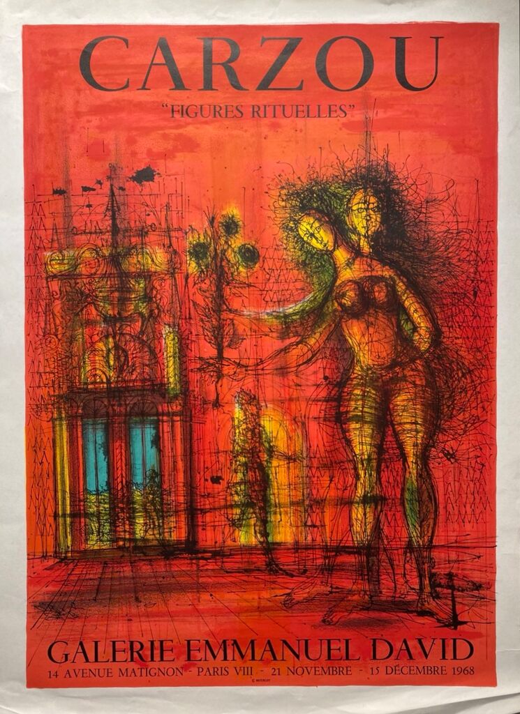 Figures rituelles de Jean Carzou, 1968